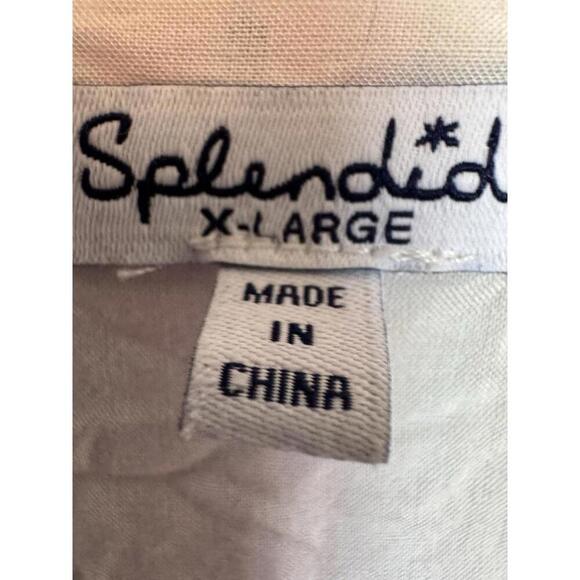 Splendid XL Striped Dress Maxi Relaxed Flowy - Picture 5 of 5